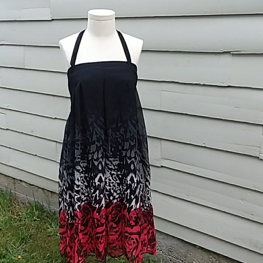 Max Noveau Halter Dress xl